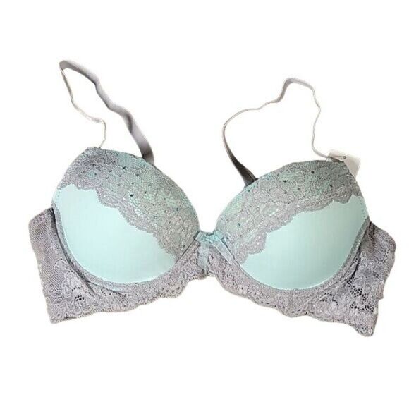 Hers by Herman Sparkle & Lace Bras 2Pc Sz 34B - Picture 6 of 11